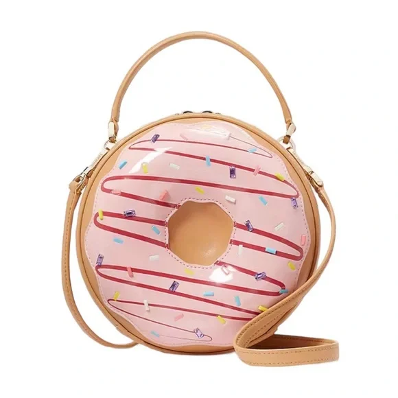 🔥 NWT Kate Spade Coffee Break 3D Donut Crossbody Purse MSRP $429 & Sold Out - Picture 1 of 5